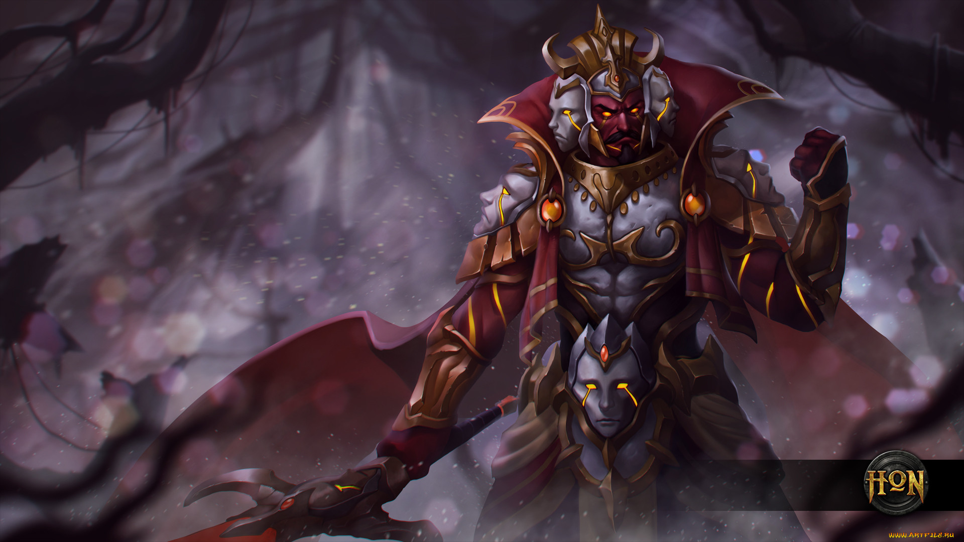  , heroes of newerth, rahwana, accursed, heroes, of, newerth, lord, salforis, hon